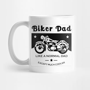 Biker Dad On Mug